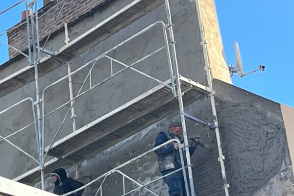 Ravalement de façade d'un immeuble