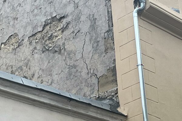 Ravalement de façade d'un immeuble