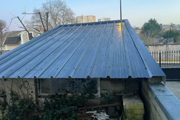 Rénovation toit en tôle