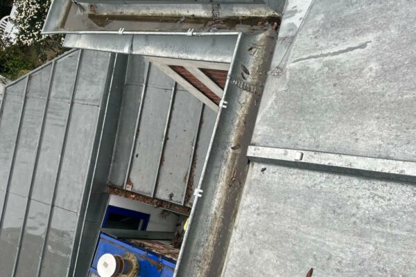 Rénovation toit en tôle